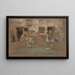 Le scale - James Abbott McNeill Whistler — quadro incorniciato alla parete