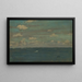 Viola e argento Il mare aperto - James Abbott McNeill Whistler — quadro incorniciato alla parete