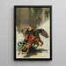 Les Échecs de Mars - James Allen St John — quadro incorniciato alla parete