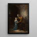L'Éducation de la Vierge - James Bertrand — quadro incorniciato alla parete