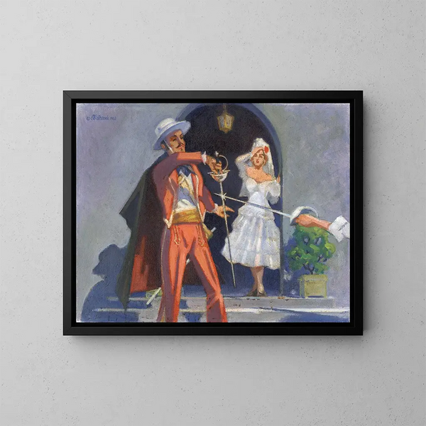 Cavalier - James C. Kulhanek — quadro incorniciato alla parete
