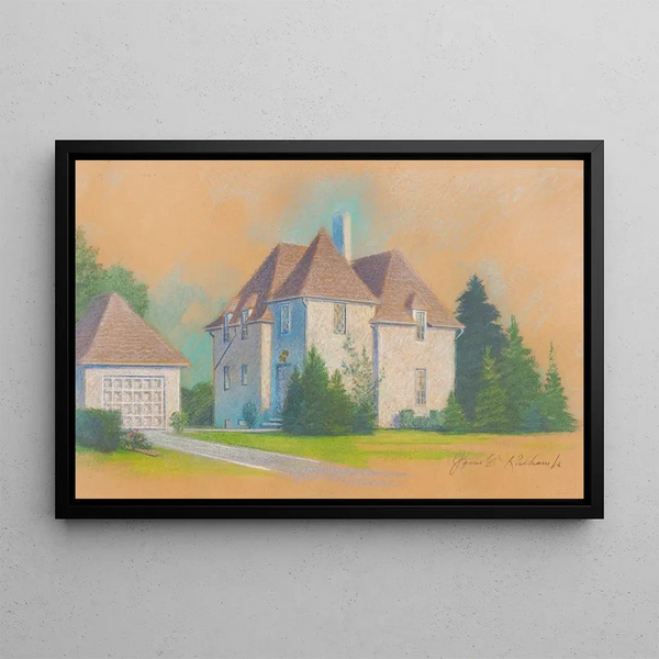 Château Fleur-de-Lis - James C. Kulhanek — quadro incorniciato alla parete