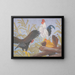 Uccello fantasia - James C. Kulhanek — quadro incorniciato alla parete