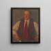 Padre dell'artista - James C. Kulhanek — quadro incorniciato alla parete