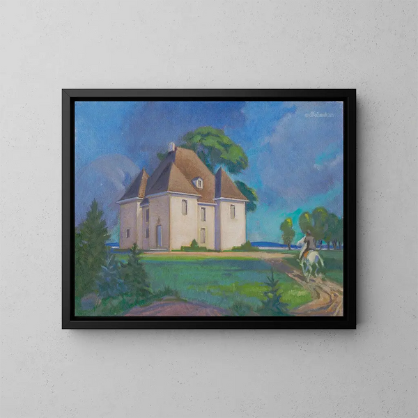 Bijou provinciale - James C. Kulhanek — quadro incorniciato alla parete