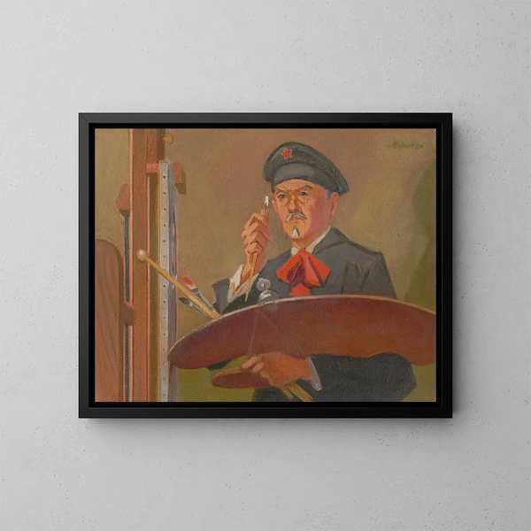 Autoritratto - James C. Kulhanek — quadro incorniciato alla parete