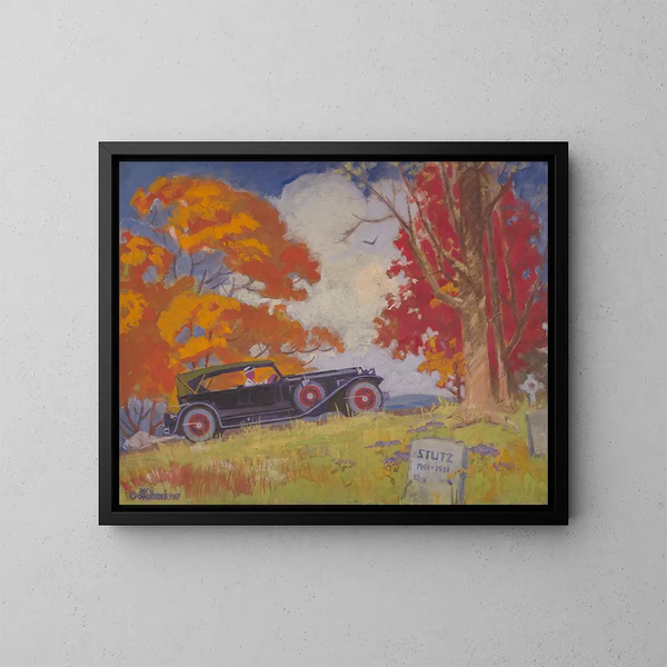 Dernière course de Stutz - James C. Kulhanek — quadro incorniciato alla parete