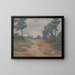 Le Sentier solitaire - James C. Kulhanek — quadro incorniciato alla parete