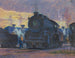 Crepuscolo di vapore al deposito di Lindale - James C. Kulhanek | Reproduction — vista dell’opera