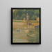 Parc Brookside del lago Water Fowl - James C. Kulhanek — quadro incorniciato alla parete