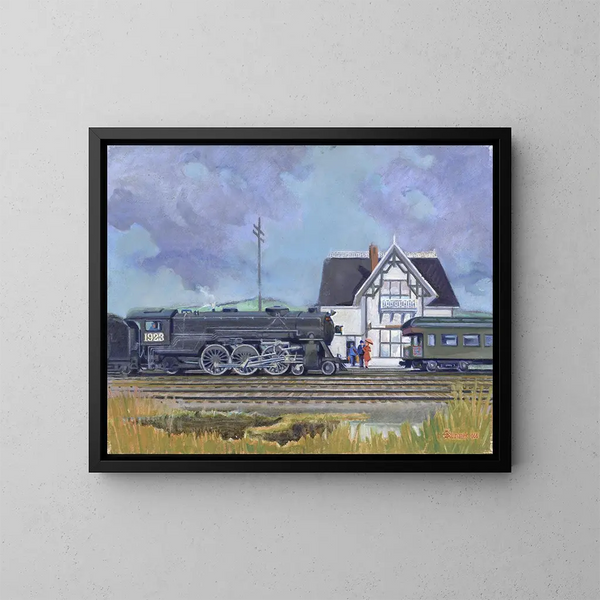 Arrêt de sifflet - James C. Kulhanek — quadro incorniciato alla parete