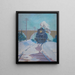Express d'inverno - James C. Kulhanek — quadro incorniciato alla parete