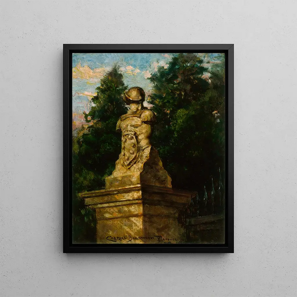 Poteau di porta Modigliani - James Carroll Beckwith — quadro incorniciato alla parete