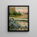 Parterre del Nord Fontana delle Sirene - James Carroll Beckwith — quadro incorniciato alla parete