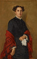 Ritratto di Mme William C. Bartlett - James Carroll Beckwith — vista dell’opera