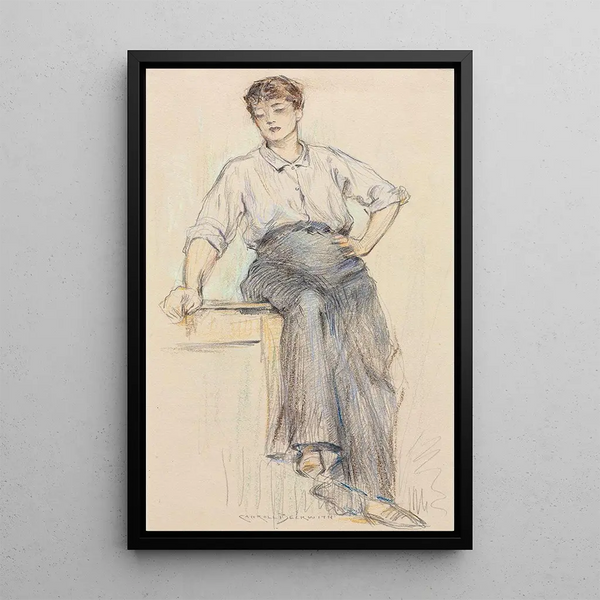 James Carroll Beckwith - The Toiler.webp
