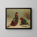 Bambini nei boschi - James Crawford Thom — quadro incorniciato alla parete