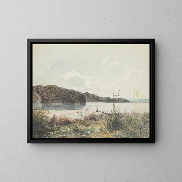 Wanganui-Ouest visto da nord-est - James Crowe Richmond — quadro incorniciato alla parete