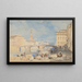 Ponte Santa Trinita, Firenze - James Duffield Harding — quadro incorniciato alla parete