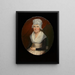 Ritratto della signora Robert Kermit - James Earl — quadro incorniciato alla parete