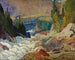Cascate del fiume Montréal - James Edward Hervey MacDonald — vista dell’opera