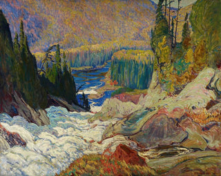 James Edward Hervey MacDonald - Falls Montreal River.webp