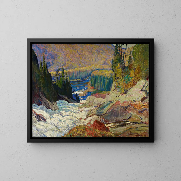 Cascate del fiume Montréal - James Edward Hervey MacDonald — quadro incorniciato alla parete