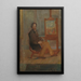 Ensor à son chevalet - James Ensor — quadro incorniciato alla parete