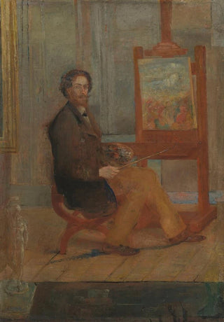 James Ensor - Ensor at his Easel.webp