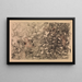 Monotype - James Ensor — quadro incorniciato alla parete