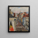 Musica nella Vlaanderenstraat - James Ensor — quadro incorniciato alla parete