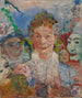 Vecchia signora con maschere - James Ensor — vista dell’opera