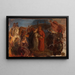 Retour du Calvaire - James Ensor — quadro incorniciato alla parete