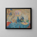 Nature morte con chinoiseries - James Ensor — quadro incorniciato alla parete