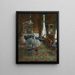 Le Salon Bourgeois - James Ensor — quadro incorniciato alla parete
