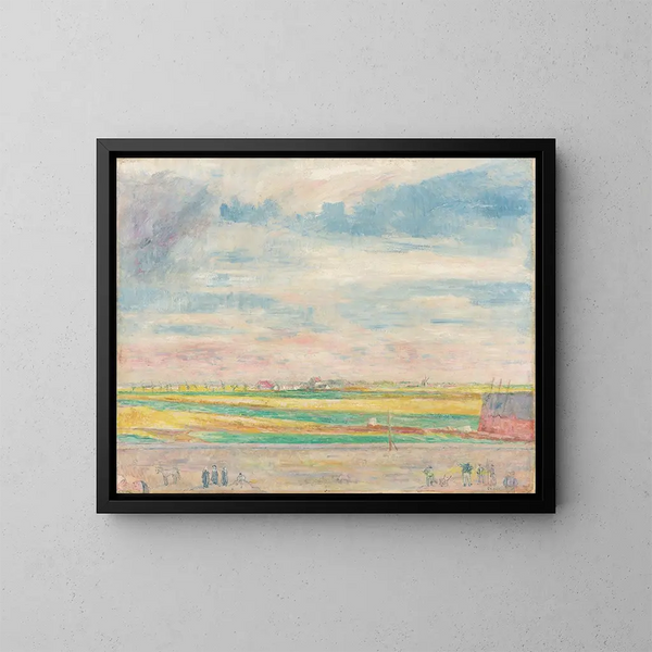 La Haute Barrière près d'Ostende - James Ensor — quadro incorniciato alla parete