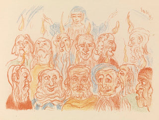 Il Santo Spirito illumina gli apostoli - James Ensor — vista dell’opera