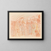 Il ritorno della cavalleria - James Ensor — quadro incorniciato alla parete