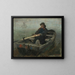 Le rameur - James Ensor — quadro incorniciato alla parete