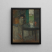 L'attesa - James Ensor — quadro incorniciato alla parete