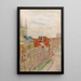 Vue de la Van Iseghemlaan - James Ensor — quadro incorniciato alla parete