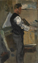 Willy Finch dans l'atelier - James Ensor — vista dell’opera