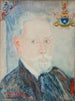 Autoritratto del barone James Ensor, il suo diavolo, le sue armi - James Ensor — vista dell’opera