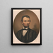 Abraham Lincoln - James Fuller Queen — quadro incorniciato alla parete