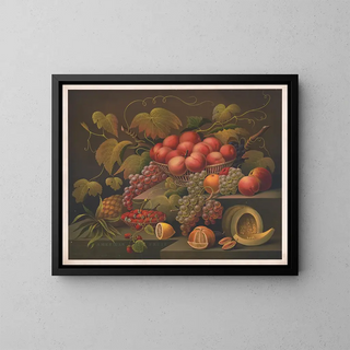Frutti americani - James Fuller Queen — quadro incorniciato alla parete