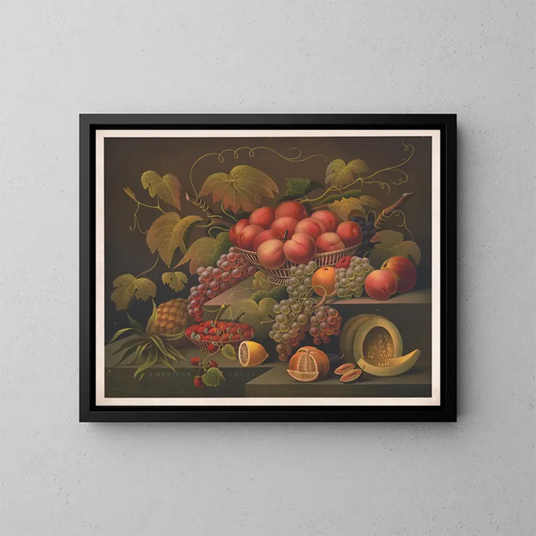Frutti americani - James Fuller Queen — quadro incorniciato alla parete