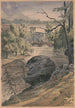 Ponts sur le ruisseau Wissahickon près de Schuylkill - James Fuller Queen — vista dell’opera