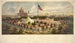 Edifici della Grande Fiera Centrale a favore della Commissione Sanitaria degli Stati Uniti, Logan Square, Filadelfia, giugno 1864 - James Fuller Queen — vista dell’opera