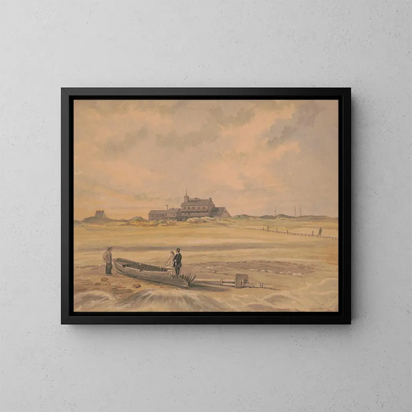 Hôtel Holtzken à Brigantine Beach - James Fuller Queen — quadro incorniciato alla parete