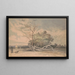 vicino a Timber Creek, costa del New Jersey - James Fuller Queen — quadro incorniciato alla parete